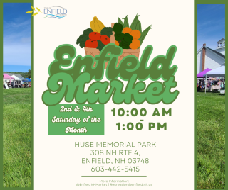 Enfield Market 2nd and 4th Saturday of the month from 10-1pm