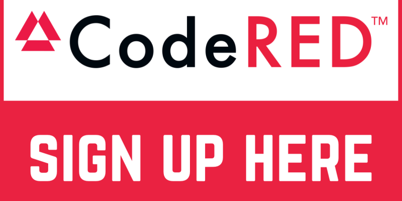 Sign up for CodeRED alerts